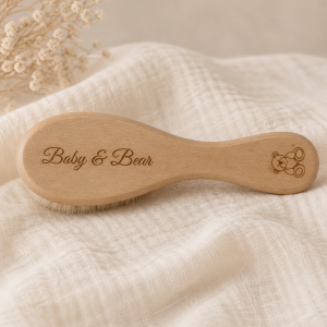 Baby & Bear Bamboo Baby Hair Brush