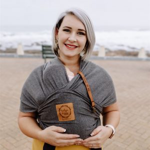 Baby Wrap Carrier - Charcoal