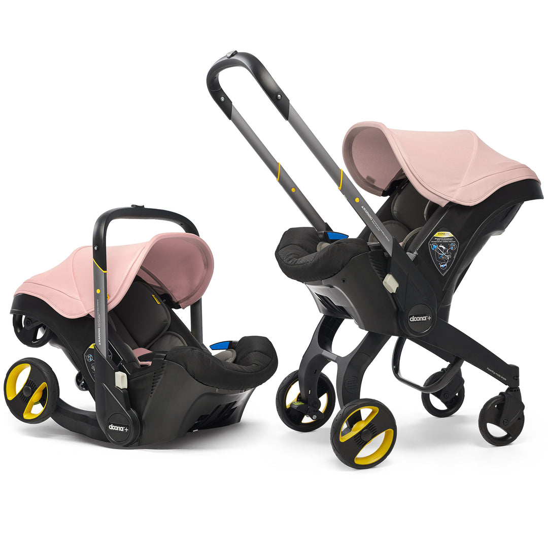 Doona Car Seat & Stroller Blush Pink Baby & Bear