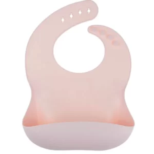Bucket Bib - Baby Pink