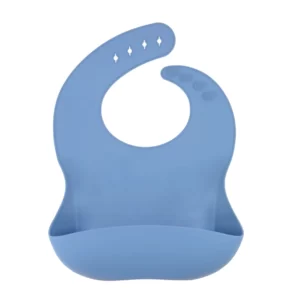 Bucket Bib - Baby Blue
