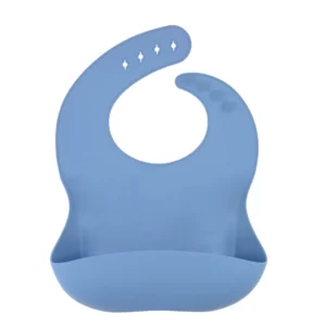 Bucket Bib - Baby Blue