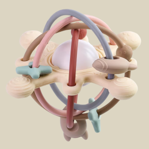 Curious Hands Rattle Teether Toy