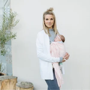 Ring Sling - Blush Linen