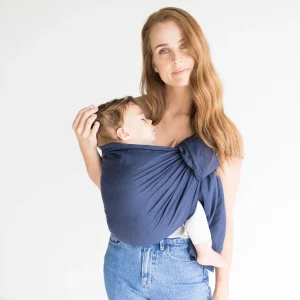 Ring Sling - Navy Linen