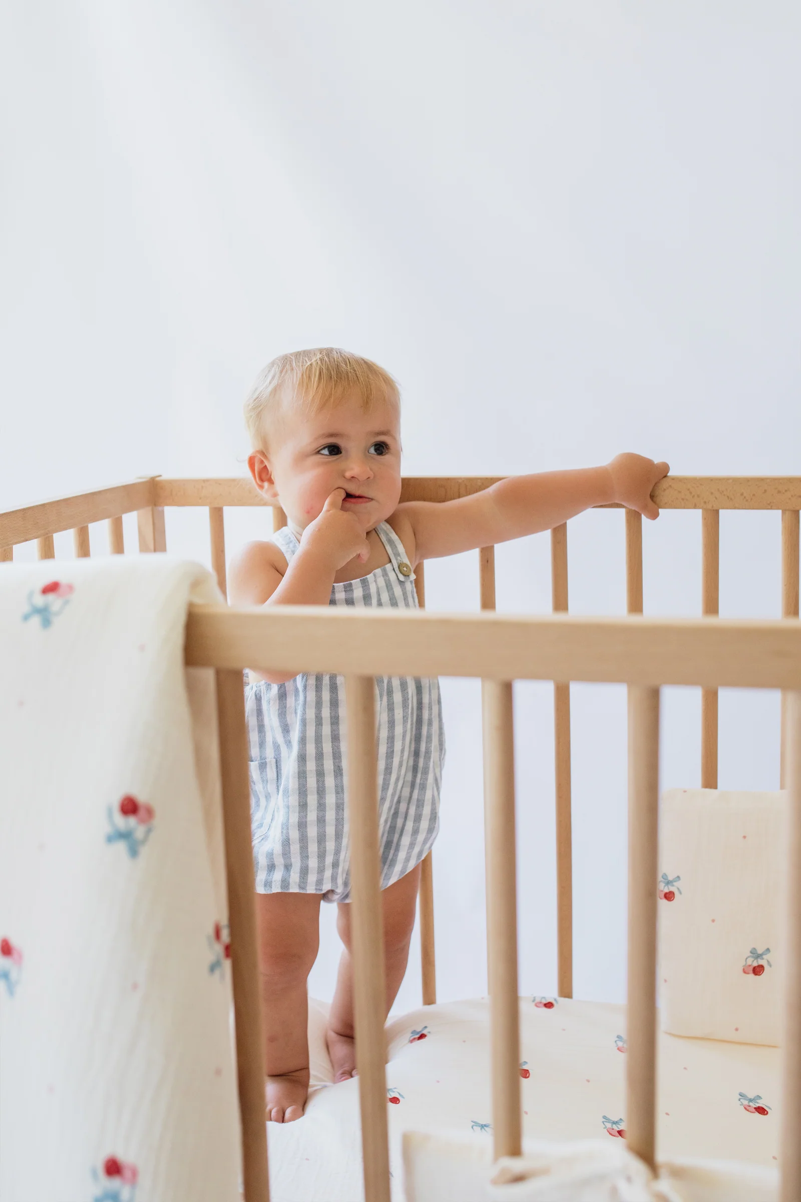 Cherry Muslin Cot Duvet (Lead Time) - Image 4