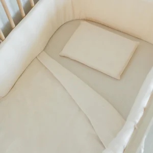 Coconut Muslin Cot Duvet (Lead Time)