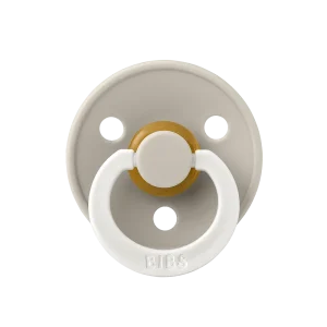 Size 1 Bibs Danish Pacifier Glow in the Dark - Sand